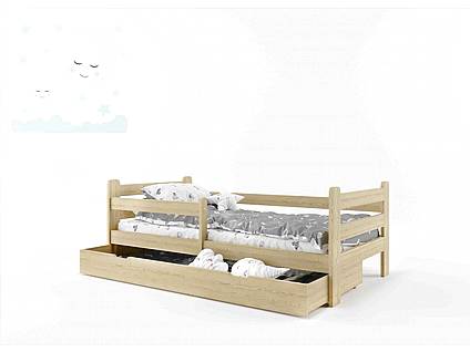 Dětská postel BELLIA z masivu SKLADEM