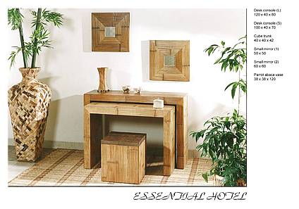 Bambusové stolečky - ESSENTIAL