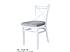 Buková bílá jídelní židle HELENA