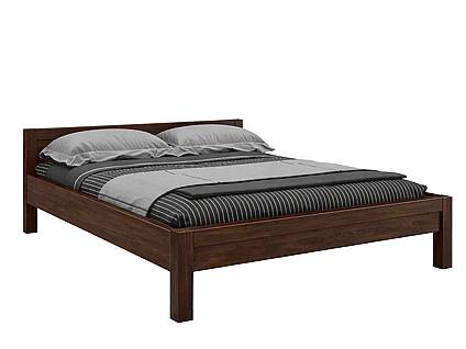 Buková manželská postel RENÁTA L5 180x200 cm ořech vosk