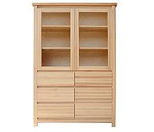 Buková vitrína DEBORA 17 více odstínů