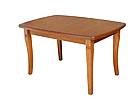 Bukový jídelní rozkládací stůl KAMER 135-215/90 cm lakovaný