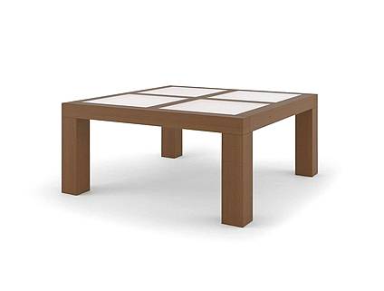 Bukový konferenční stolek CATARIN S2