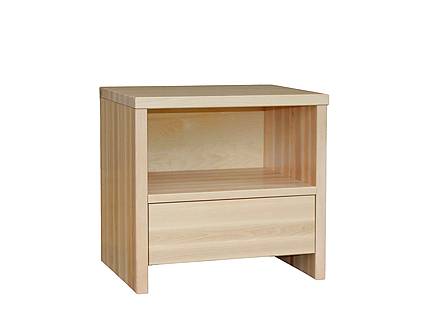 Bukový noční stolek Kungur SN112 SKLADEM