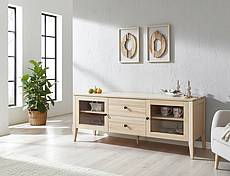 Bukový TV stolek MARAKO KT5 přírodní