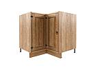 Classic Wood dřevěná kuchyňská rohová skříňka s dvířky KNA90