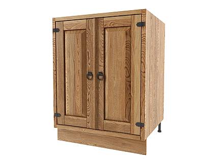 Classic Wood dřevěná kuchyňská skříňka s dvířky KD65