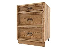 Classic Wood dřevěná kuchyňská skříňka se šuplíky KS65