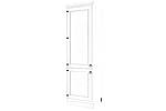 Classic Wood WHITE dřevěná kuchyňská skříňka pro lednici KL65