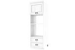Classic Wood WHITE dřevěná kuchyňská skříňka pro vestavnou troubu KP265 vysoká