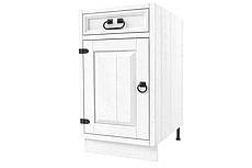 Classic Wood WHITE dřevěná kuchyňská skříňka s dvířky KDS50