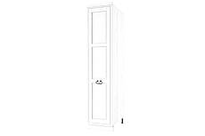 Classic Wood WHITE dřevěná výsuvná kuchyňská skříň vysoká KWC42