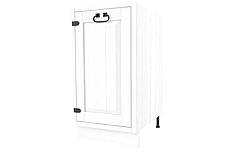 Classic Wood WHITE dřevěná výsuvná kuchyňská skříňka KC42