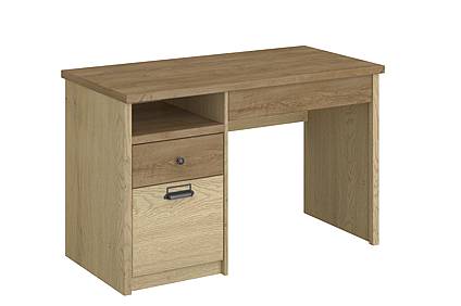 DENZEL psací stůl 1d2s/120 dub cremona/ dub lefkas