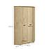 DENZEL rohová skříň 2d dub cremona/ dub lefkas