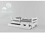 Dětská postel BELLIA se šuplíkem 90x200 cm bílá SKLADEM