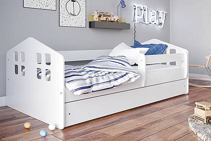 Dětská postel BEN 140 x 80 šuplík + matrace