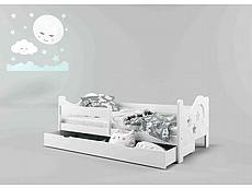 Dětská postel MAJA 80x160 cm bílá SKLADEM