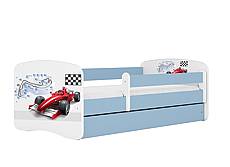 Dětská postel MONTE - formule 140x70 cm, se šuplíkem