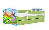 Dětská postel MONTE - safari 140x70 cm, se šuplíkem
