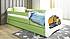 Dětská postel MONTE náklaďák 160x80 cm, se šuplíkem