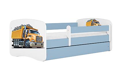 Dětská postel MONTE náklaďák 160x80 cm, se šuplíkem