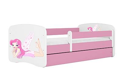 Dětská postel MONTE víla 140x70 cm se šuplíkem