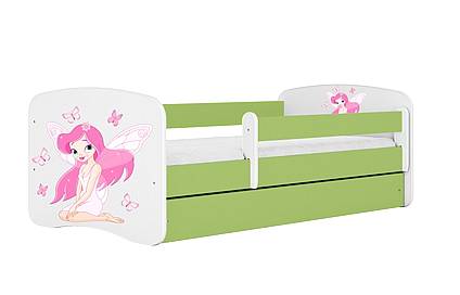 Dětská postel MONTE víla 180x80 cm se šuplíkem