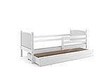 Dětská postel TAMI se šuplíkem 190 cm - barva bílá