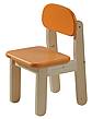 Dětská židlička PUPPI - oranžová