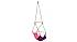 Dětské závěsné houpací křeslo Kids swinger pink