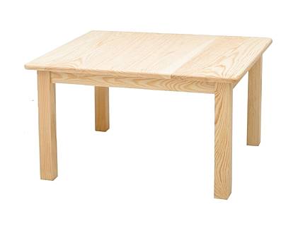 Dětský stoleček MINI 2 SKLADEM bezbarvý lak