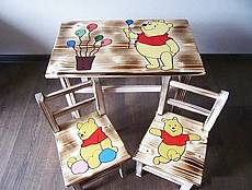 Dětský stůl s židlemi PÚ