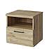 DOORSET noční stolek 1S dub navarra