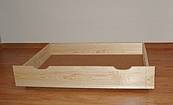Dřevěný šuplík pod postel, š. 150 cm, ořech