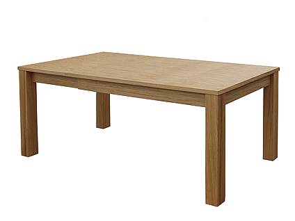 Dubový jídelní rozkládací stůl INSYGNATA 160 - 220 x 90 cm olejovaný