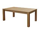 Dubový jídelní rozkládací stůl INSYGNATA 180 - 240 x 90 cm olejovaný