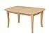 Dubový jídelní rozkládací stůl KAMER   200 - 300/100 lakovaný