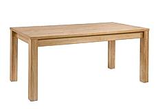 Dubový jídelní rozkládací stůl MILÁNO 160-220/90 cm