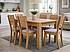Dubový jídelní set INSYGNATA s rozkládacím stolem