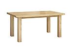 Dubový jídelní stůl  STANDA 180x80cm:bezbarvý lak