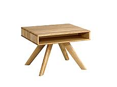 Dubový konferenční stolek MILÁNO 64 z masivu