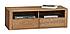 Dubový televizní stolek ORLANDO 21, olej jantar