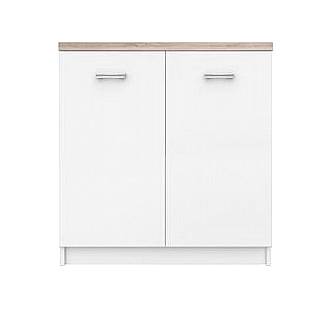 Dvířková komoda TOP MIX 2D - bílá