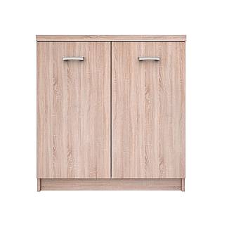 Dvířková komoda TOP MIX 2D - dub sonoma