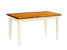 FIORE jídelní stůl 140x80 : lak - světle hnědý - medový /crema
