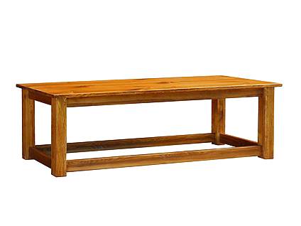 FIORE lavice 140cm : lak - světle hnědý - medový