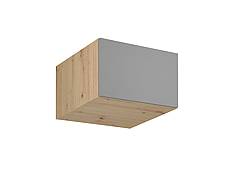 Horní kuchyňská skříňka výklopná LANGEN N60 - světle šedá/dub artisan