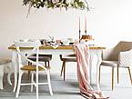 Jídelní stůl Classic Wood WHITE LUD01
