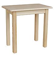 Jídelní stůl z masivu MET ST01 90x60 cm